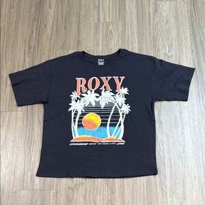 NWT Roxy Black Graphic Kids T-Shirt